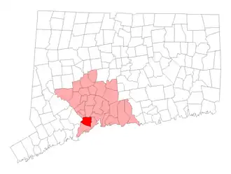 Localisation de Orange