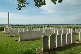 Le Orange Trench Cemetery.