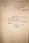 Brevet du Ouissam alaouite