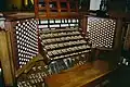 Console à 5 claviers - Holy Trinity Lutheran Church (Buffalo, États-Unis).