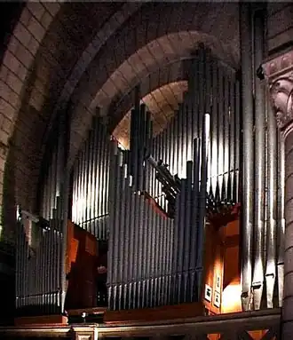 Ancien orgue de Jean-Loup Boisseau de la cathédrale de Monaco (1976).