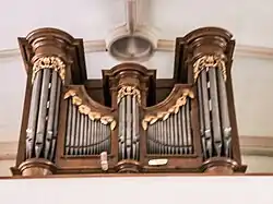 Orgue de Jean-Nicolas Jeanpierre dans l'église Saint-Blaise.