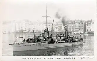 illustration de Oriflamme (contre-torpilleur)