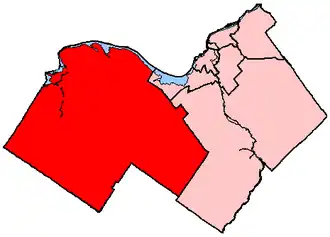 Carte de la circonscription