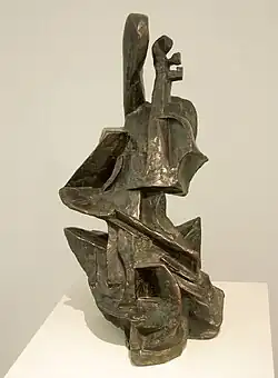 Otto Gutfreund, Joueur de violon, 1912