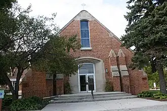 Le sanctuaire de Notre-Dame du Bon Secours près de Champion