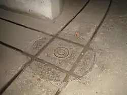 Plaque tournante pour wagonnet à voie étroite de 600&nbsp;mm.