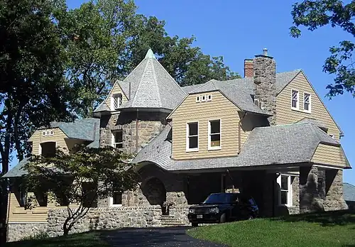 Owl's Nest (alias Crounse House), Washington (1897), Appleton P. Clark, Jr., architecte.