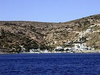 Άghios Geórgios, le port d'Agathonísi