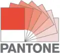 Logo de Pantone jusqu'en novembre 2006.