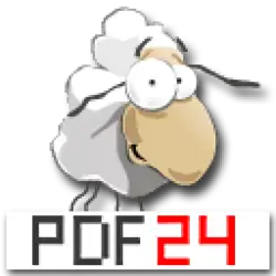 Description de l'image PDF24 Creator application logo 256x256.png.