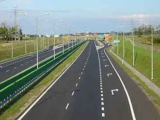 Image illustrative de l’article Autoroute A2 (Pologne)