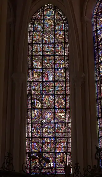 Baie 11Histoire de saint Pantaléon.