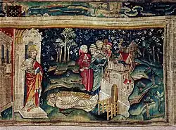 Joie des hommes devant les témoins morts.