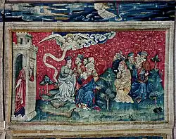 Un ange annonce une bonne nouvelle