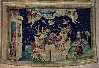 Chute de Babylone envahie par les démons.