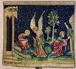 Saint Jean et l'ange.