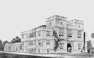 Dessin du Francis Gymnasium.