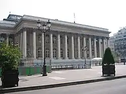 Palais Brongniart, à Paris.