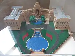 Maquette des installations