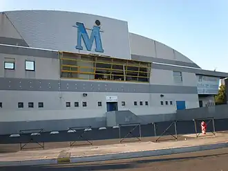 Le palais des sports Pierre-de-Coubertin.