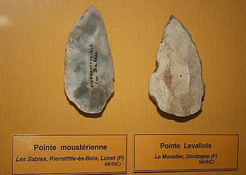 Pointes trouvées à Pierrefitte-ès-Bois
