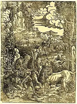 Saint Jérôme avec le lion.