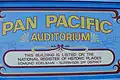 Pan Pacific Auditorium Sign
