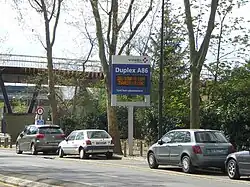 Panneau d'information