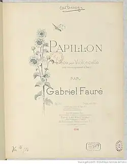 Image illustrative de l’article Papillon (Fauré)