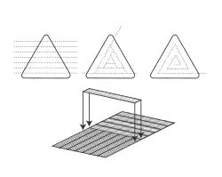 Différentes façons de découper les tiges pour les assembler.