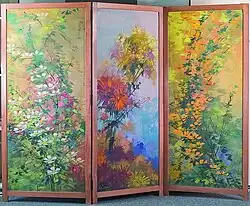 Paravent, collection du musée Départemental d'Art ancien et Contemporaine d'Epinal