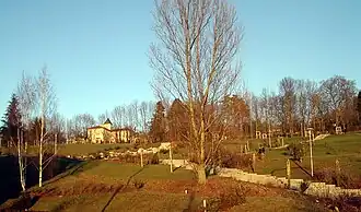 Vue du parc du Grand Dunois.