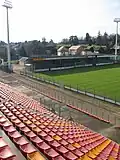 Grande tribune est & gradins sud