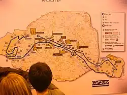 Parcours de l'édition 2010.