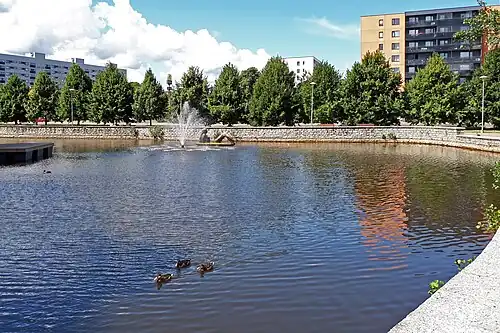 Parc de l'étang aux canards.