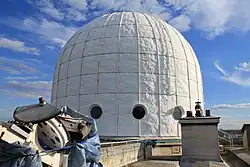 La Coupole Arago vue de la terrasse.