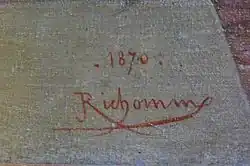 signature de Jules Richomme