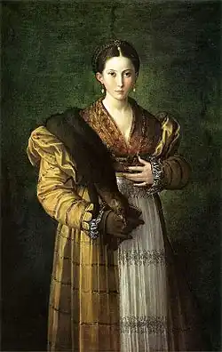 Antea, Parmigianino, vers 1527.