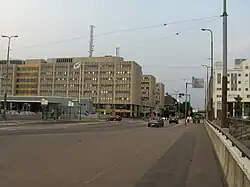 À gauche la gare de Pasila.