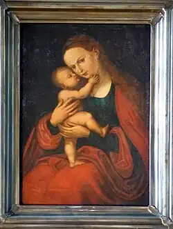 La Mariahilf de Passau, copie réalisée par Pius en 1620.