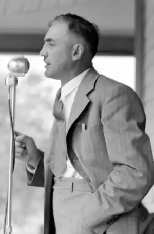 Patrice Tardif est député de Frontenac de 1935 à 1939 et de 1944 à 1952.