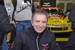 Description de l'image Patrick Bornhauser Driver of Larbre Competition's Chevrolet Corvette C6 ZR1 (8667972457).jpg.