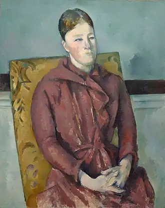 Madame Cézanne au fauteuil jaune, 1888-1890 – Art Institute of Chicago, Chicago.