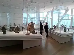 Exposition de sculptures inuites