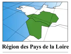 Premier logo de la région dans les années 1990.