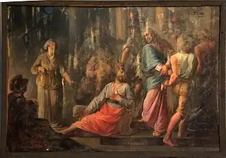 Vocation de st Pierre, par Nicolas Perseval