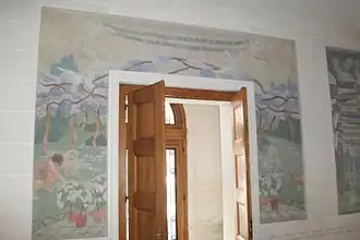 Peinture Hall d'accueil 2.