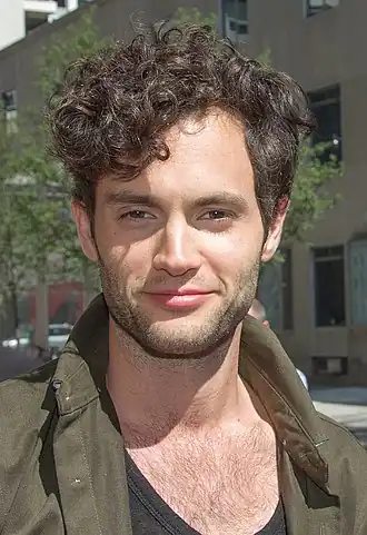 L'acteur Penn Badgley, interprète du personnage.