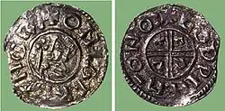 Penning norvégien frappé sous Olaf Tryggvason (995-1000)(no) « Penning », Université d'Oslo (consulté le 28 mai 2016).